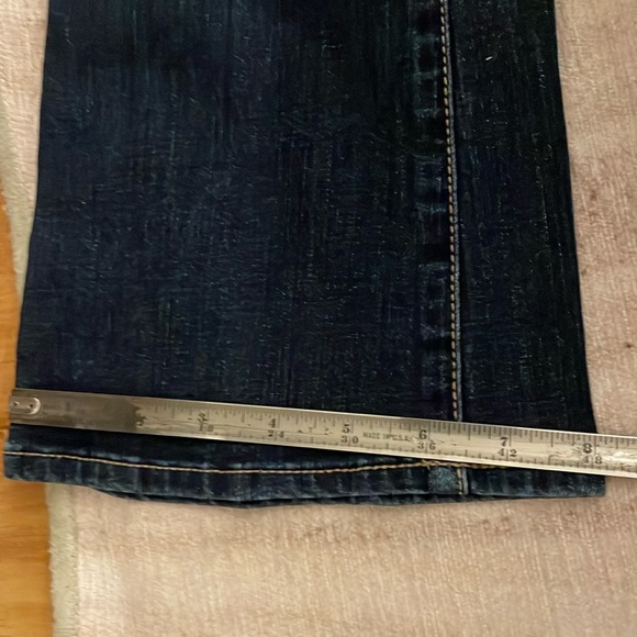 Lucky Brand size 2/26 L Charlie Baby Boot dark wash jeans - Picture 8 of 10